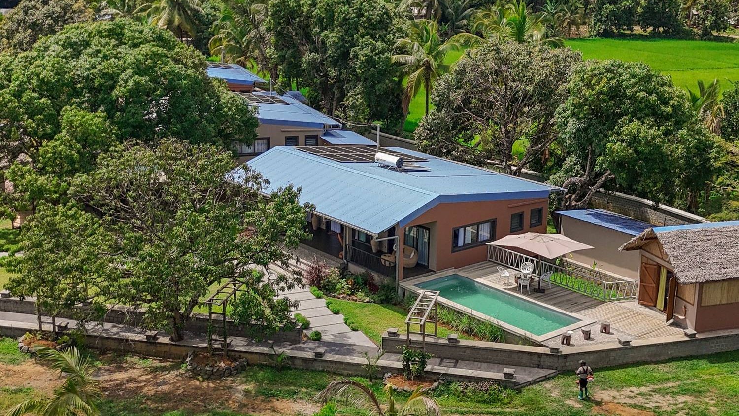 Villa avec piscine privée de Kokoa Serena sur l’île Sainte-Marie, à Madagascar